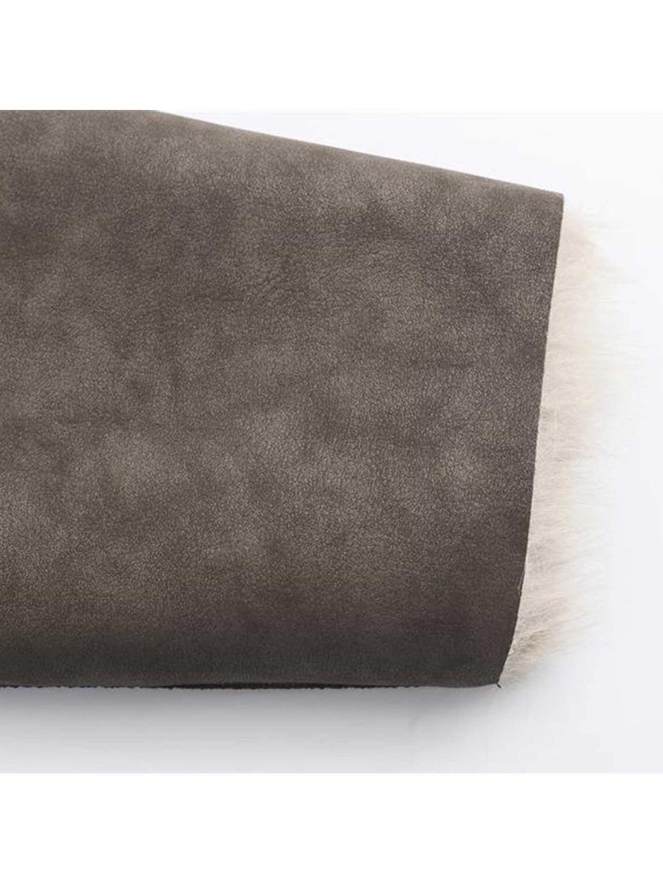 Women's Reversible Mid-Length Lapel Coat with Lapel Collar & Lapel Pocket - Long Sleeve Two-Way hailing Suitable for Fall/Winter, Machine Washable Outerwear (Black/Khaki) L M S - Image 8