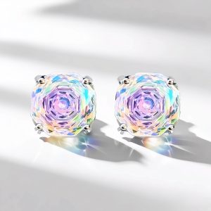 Rose Cut Moissanite Earrings 6mm Multi-Color 925 Sterling Silver Nickel Free Hypoallergenic Bridal Wedding Gifts Free Shipping for Women Everyday Party Jewelry, Cute Earrings Studs, Cute Stud Earrings, Party Accessories, Special Occasion Jewelry, Fancy Earrings for Women, Simple Elegant Minimalist Earrings for Women, Vintage Clip On Earrings Women, Moissanite Earrings Studs, Party Accessories Jewelry, Formal Occasion Jewelry, Vintage Stud Earrings, Minimalist Jewelry, Moissanite